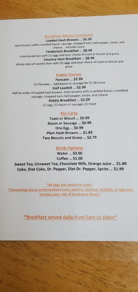 Korner Kafe (Cafe) Menu image 3
